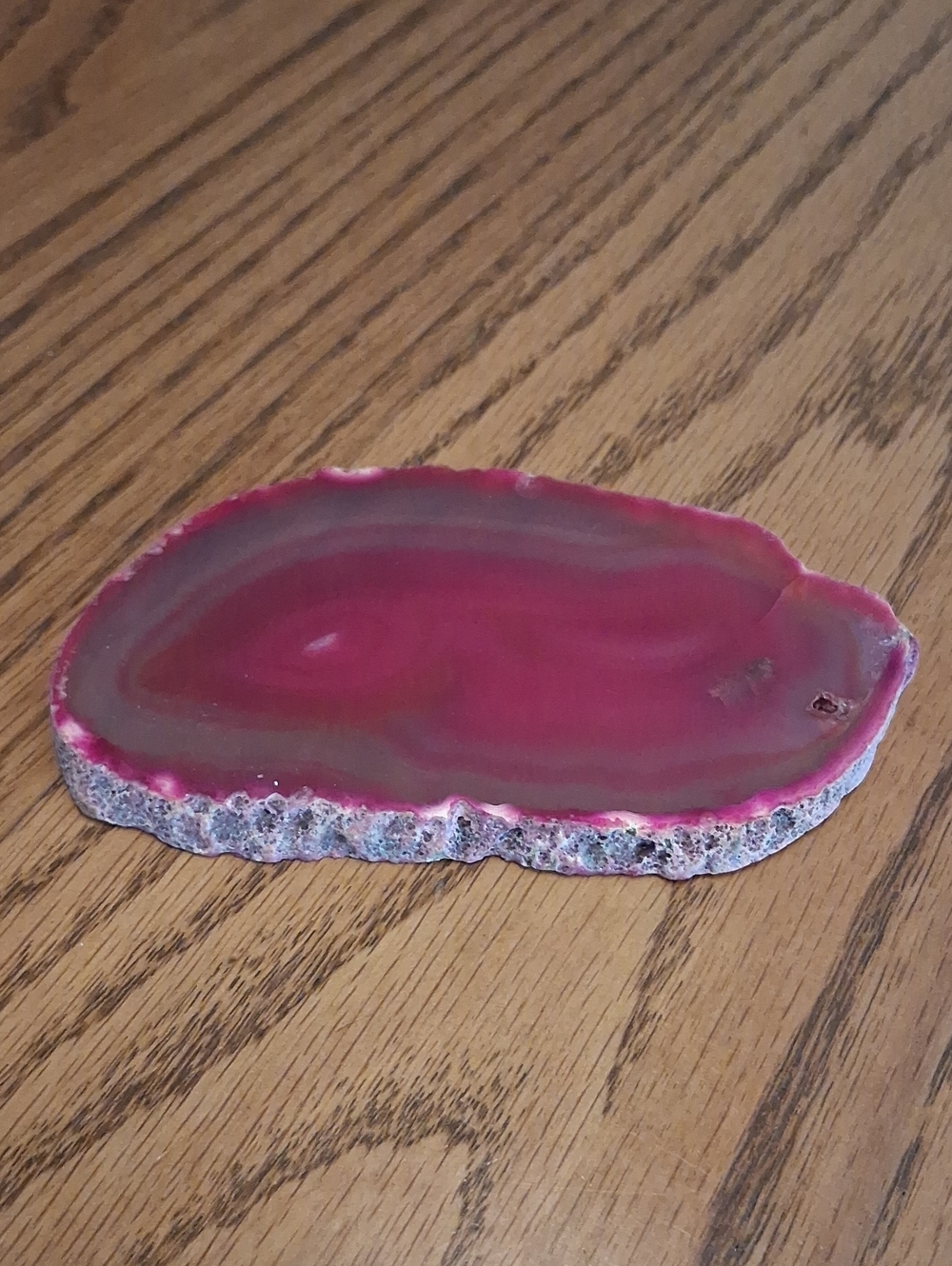 Pink Agate Slab/Slice